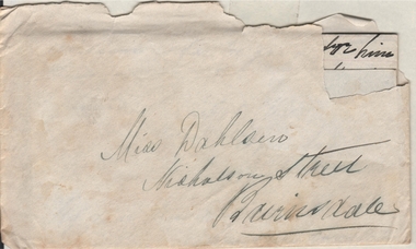 Document - BUSH COLLECTION: LETTERS (BUSH - DAHLSEN), 1887 - 1901
