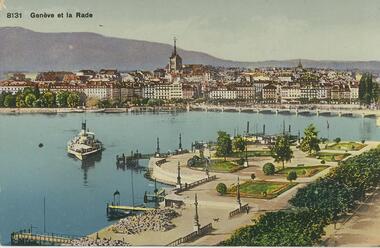 Postcard - ROY AND DORIS KELLY COLLECTION: GENEVE ET LA RADE, 1900-1920