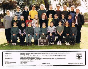 Photograph - BENDIGO NORTH P.S. COLLECTION: CLASS PHOTO 1996, 1996