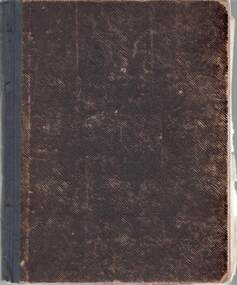Book - SCHOOL EXERCISE BOOK, July 29th 1899