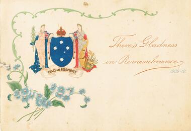 Document - THOMAS LANGDON COLLECTION: CHRISTMAS CARD, 1909-1910