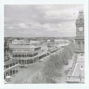 Photograph - BENDIGO VIEWS COLLECTION: PALL MALL, 1940's