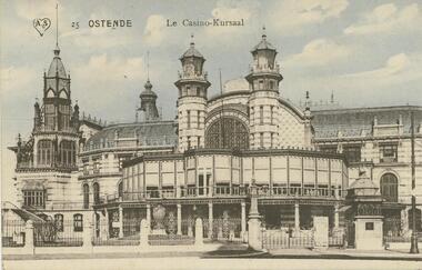 Postcard - ROY AND DORIS KELLY COLLECTION: OSTENDE, LE CASINO-KURSAAL, 1900-1920