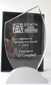 Award - VAL CAMPBELL COLLECTION: WOMEN OF ACHIEVEMENT AWARD, 2016