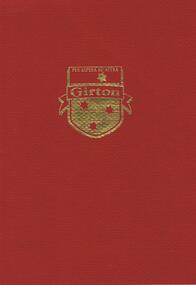 Document - JOHN WILLIAMS COLLECTION: GIRTON GRAMMAR SCHOOL FOUNDATION SERVICE, 1993