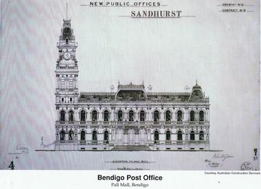 Document - JOHN WILLIAMS COLLECTION: THE BENDIGO POST OFFICE