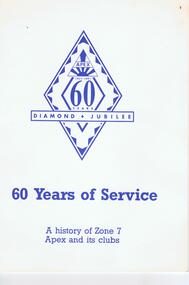 Document - JOHN WILLIAMS COLLECTION: APEX 60 YEARS DIAMOND JUBILEE, 1931-1991