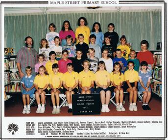 Photograph - JOHN WILLIAMS COLLECTION: MAPLE STREET PRIMARY SCHOOL GOLDEN SQUARE, 1992
