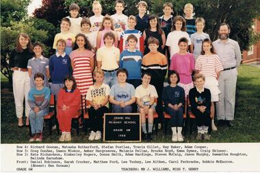 Photograph - JOHN WILLIAMS COLLECTION: GRAVEL HILL PRIMARY SCHOOL, 1988