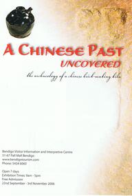 Document - A CHINESE PAST - UNCOVERED, 2006