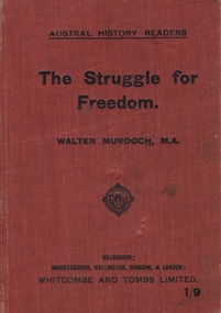 Book - AUSTRAL HISTORY READERS THE STRUGGLE FOR FREEDOM