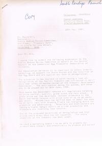 Document - CEPA COLLECTION: LETTER DATED 20 MAY 1987 TO PUBLIC BODIES REVIEW COMMITTEE