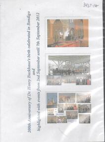 Film - 200TH ANNIVERSARY OF DR HENRY BACKHAUS'S BIRTH, 2 Sep 2012