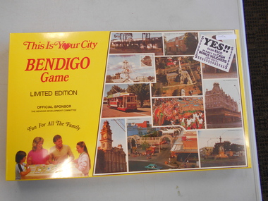 Leisure object - THIS IS YOUR CITY BENDIGO BOARD GAME, 1980's