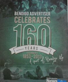 Newspaper - NEWSPAPER COLLECTION: BENDIGO ADVERTISER CELEBRATES 160 YEARS, 1951