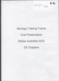 Photograph - BENDIGO TALKING TRAMS, 2003