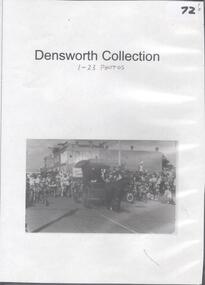 Photograph - DENSWORTH COLLECTION: VARIOUS PHOTOGRAPHS ON DVD