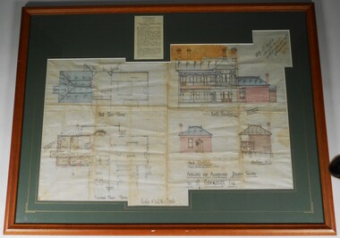 Plan - PLAN OF 'TINTEN GLEN' GOLDEN SQUARE BY WILLIAM BEEBE