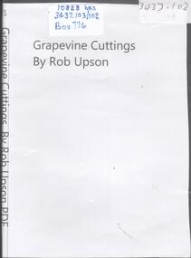 Newspaper - GRAPEVINE CUTTINGS 2