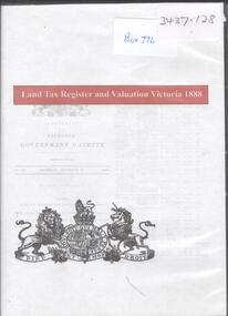 Archive - LAND TAX REGISTER, 1888