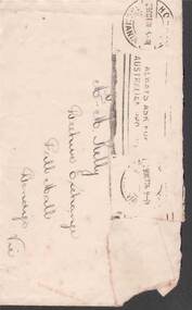 Document - KELLY AND ALLSOP COLLECTION: ENVELOPE