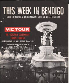Document - VIC TOUR BROCHURE - THIS WEEK IN BENDIGO  25/08/1969