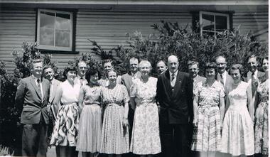 Photograph - LA TROBE UNIVERSITY BENDIGO COLLECTION: BENDIGO TEACHERS' COLLEGE STAFF