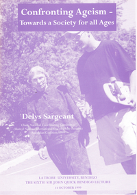 Book - LONG GULLY HISTORY GROUP COLLECTION: CONFRONTING AGEISM