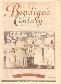 Newspaper - LONG GULLY HISTORY GROUP COLLECTION: BENDIGO'S CENTURY VOLUME FOUR: 1930 - 1939