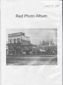 Photograph - RED PHOTO ALBUM