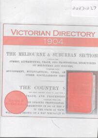 Archive - VICTORIAN DIRECTORY, 1904