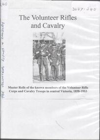 Archive - VOLUNTEER RIFLES AND CAVALRY, 1858