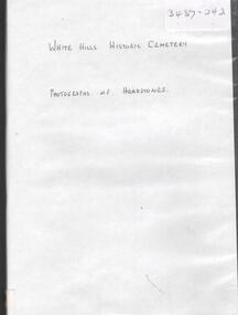 Photograph - WHITE HILLS HISTORIC CEMETERY
