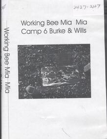 Photograph - WORKING BEE MIA MIA CAMP