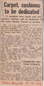Newspaper - LYDIA CHANCELLOR COLLECTION: GEORGE COOK SAUNDERS