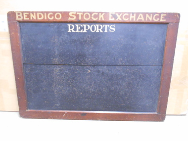 Tool - BENDIGO STOCK EXCHANGE BLACKBOARD