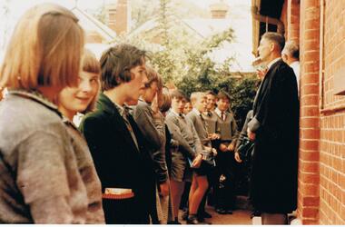 Photograph - GOLDEN SQUARE HIGH SCHOOL COLLECTION: LAST ASSEMBLY