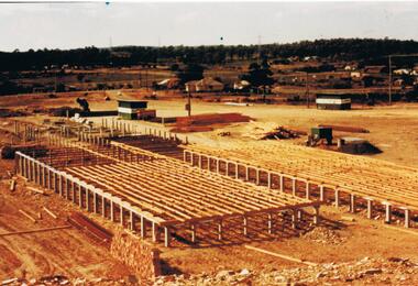 Photograph - GOLDEN SQUARE HIGH SCHOOL COLLECTION: FLOORS BEGINNING TO TAKE SHAPE
