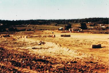 Photograph - GOLDEN SQUARE HIGH SCHOOL COLLECTION: HOLES READY FOR BLOCKS