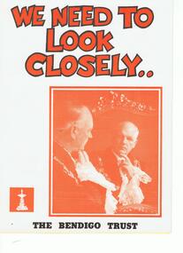 Document - JAMES LERK COLLECTION: THE BENDIGO TRUST
