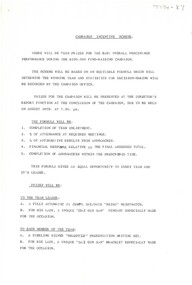 Document - JAMES LERK COLLECTION:  CAMPAIGN INCENTIVE SCHEME