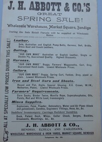 Document - ABBOTT COLLECTION: ADVERTISING PAGES