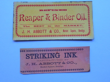 Document - ABBOTT COLLECTION: ADVERTISING FLYERS