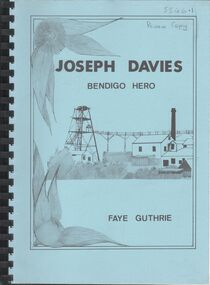 Book - Joseph Davies Bendigo Hero