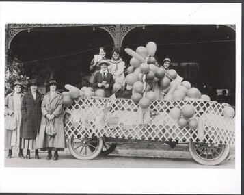 Photograph - Myer Bendigo Staff Easter Parade 1920