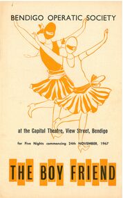 Programme - "The Boy Friend"