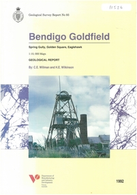 Booklet - Bendigo Goldfield, Geological Survey Report No 93