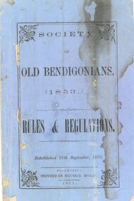 Booklet - Rules and Regulations