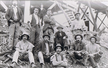 Photograph - The Sedgwick Gold Mine, abt 1909