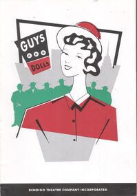 Programme - Programme "Guys and Dolls" by Bendigo Theatre Company Inc